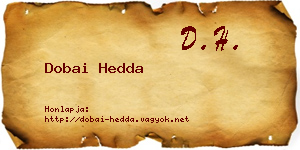 Dobai Hedda névjegykártya